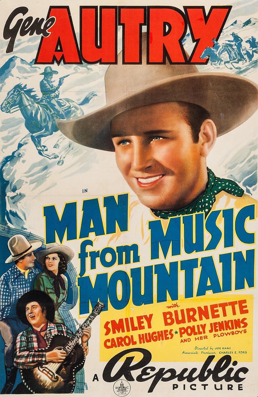 Man from Music Mountain (1938) Cover