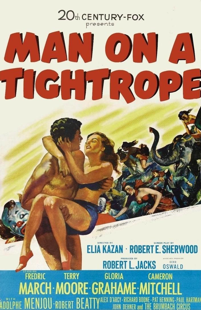 Man on a Tightrope (1953) Cover