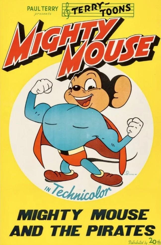 Mighty Mouse and the Pirates (1945) Cover