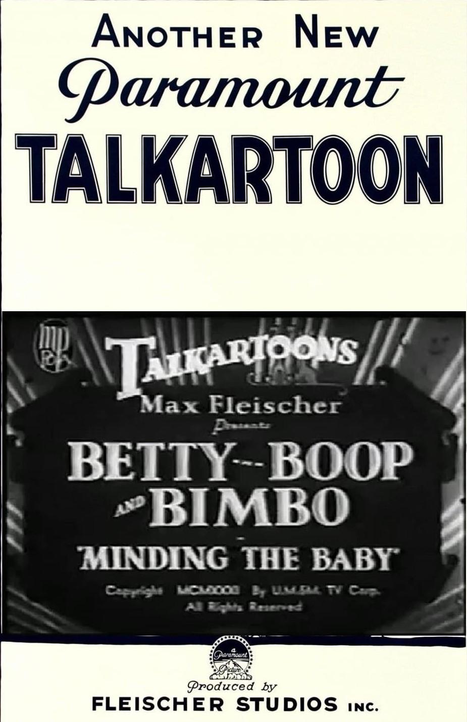 Minding the Baby (1931) Cover