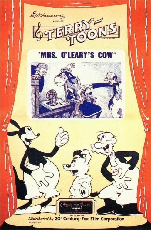 Mrs. O’Leary’s Cow (1938) Cover