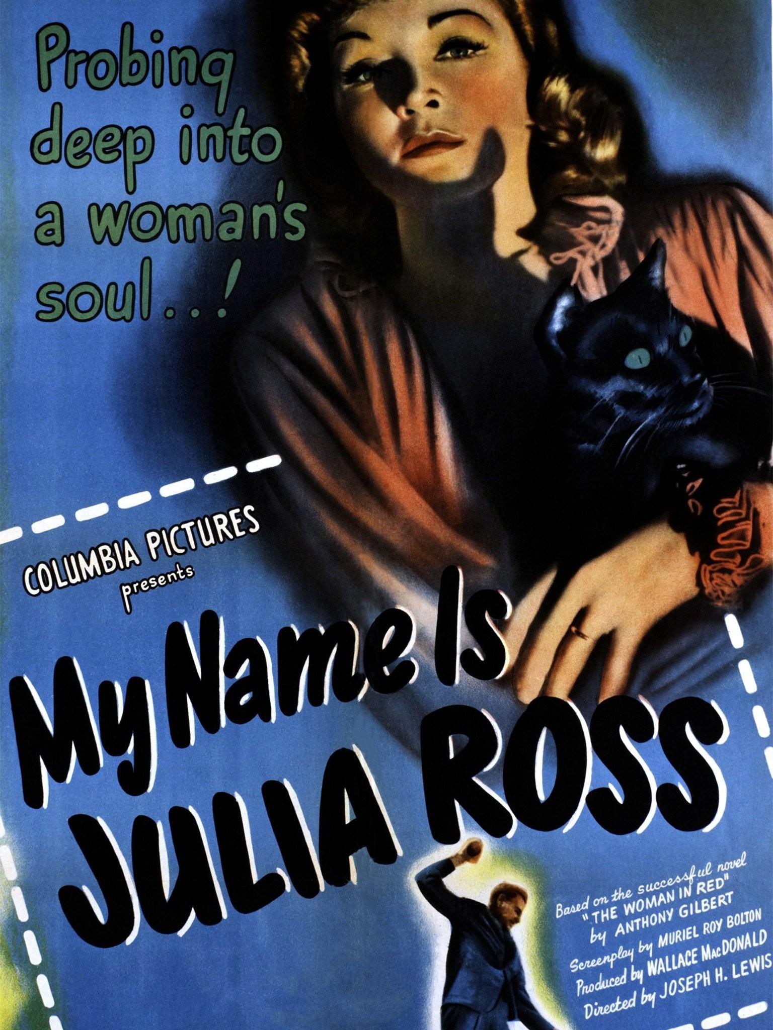 My Name Is Julia Ross (1945) Cover