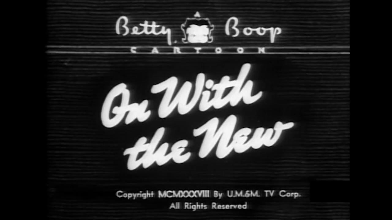 On with the New (1938) Cover