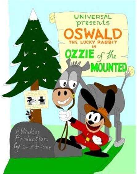 Ozzie of the Mounted (1928) Cover