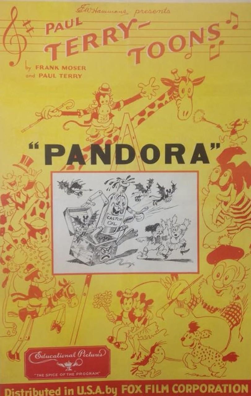Pandora (1934) Cover