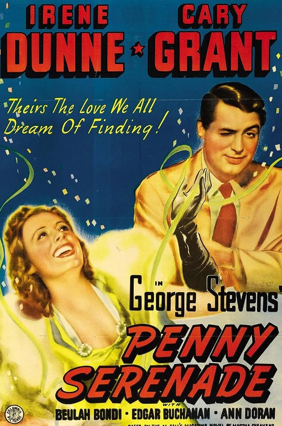 Penny Serenade (1941) Cover