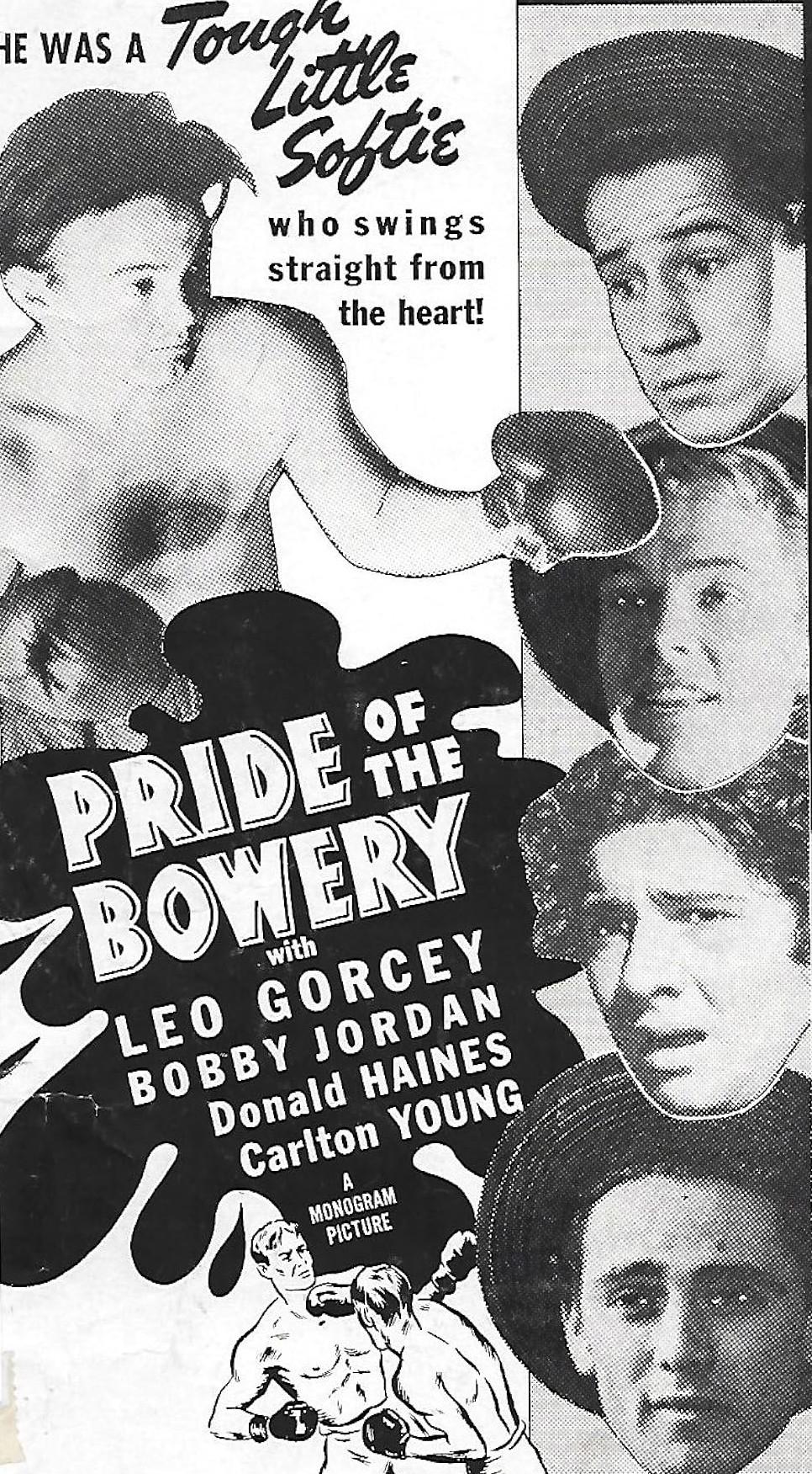 Pride of the Bowery (1940) Cover