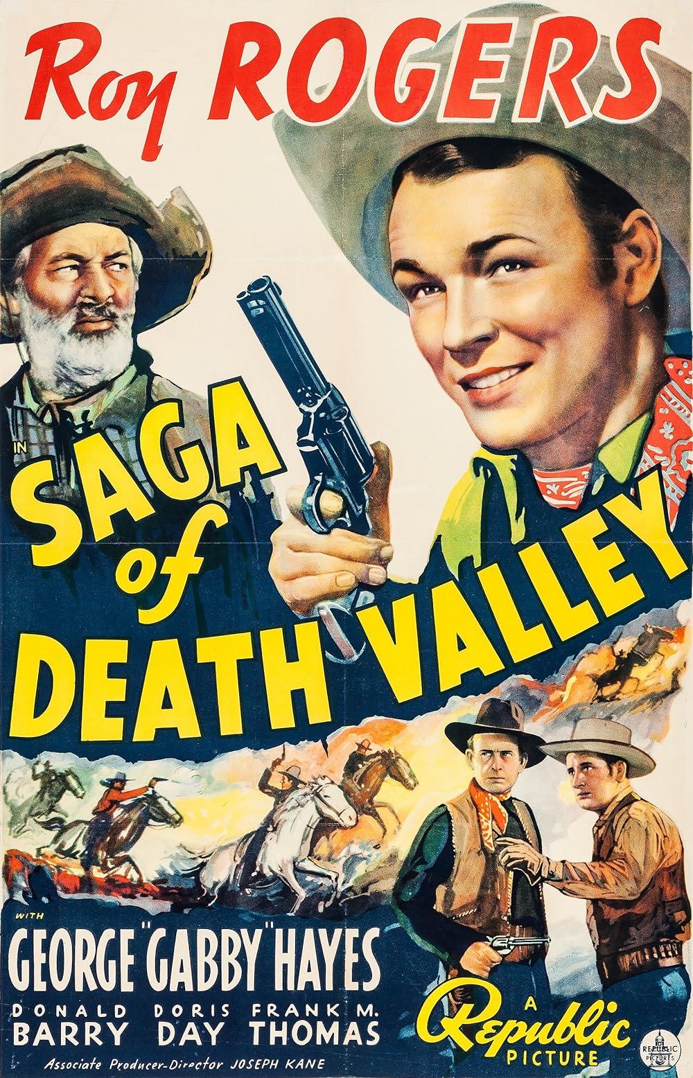 Saga of Death Valley (1939) Cover