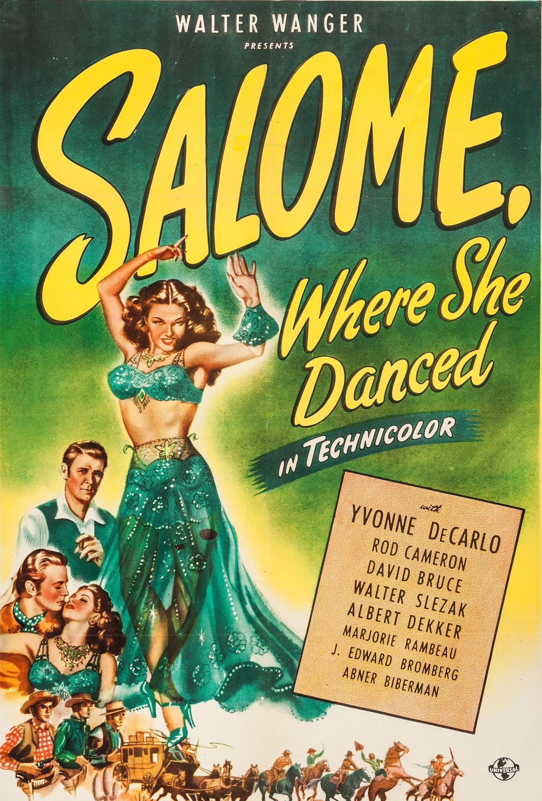 Salome, Where She Danced (1945) Cover