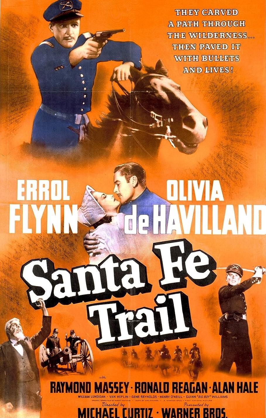 Santa Fe Trail (1940) Cover