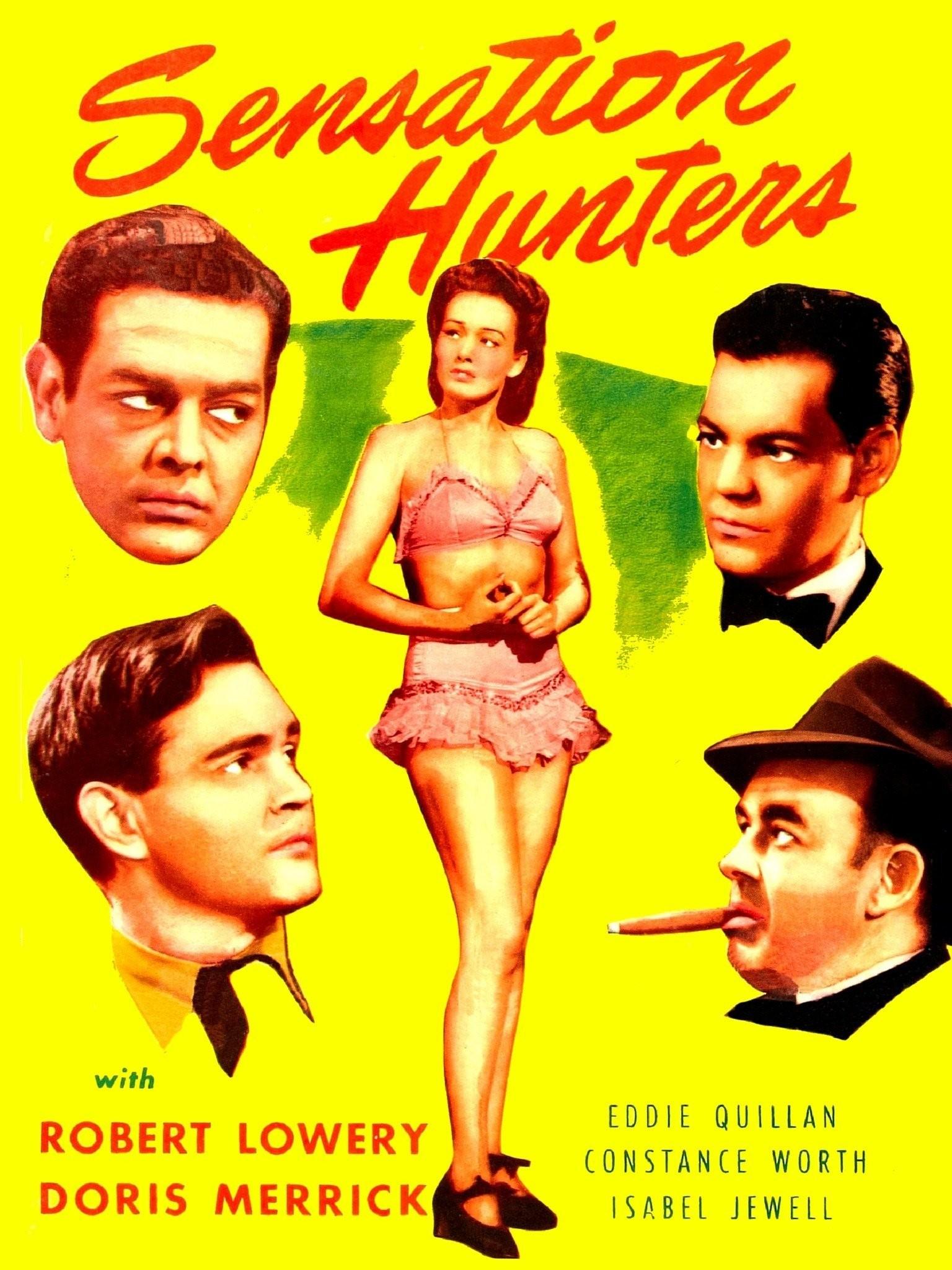 Sensation Hunters (1933) Cover