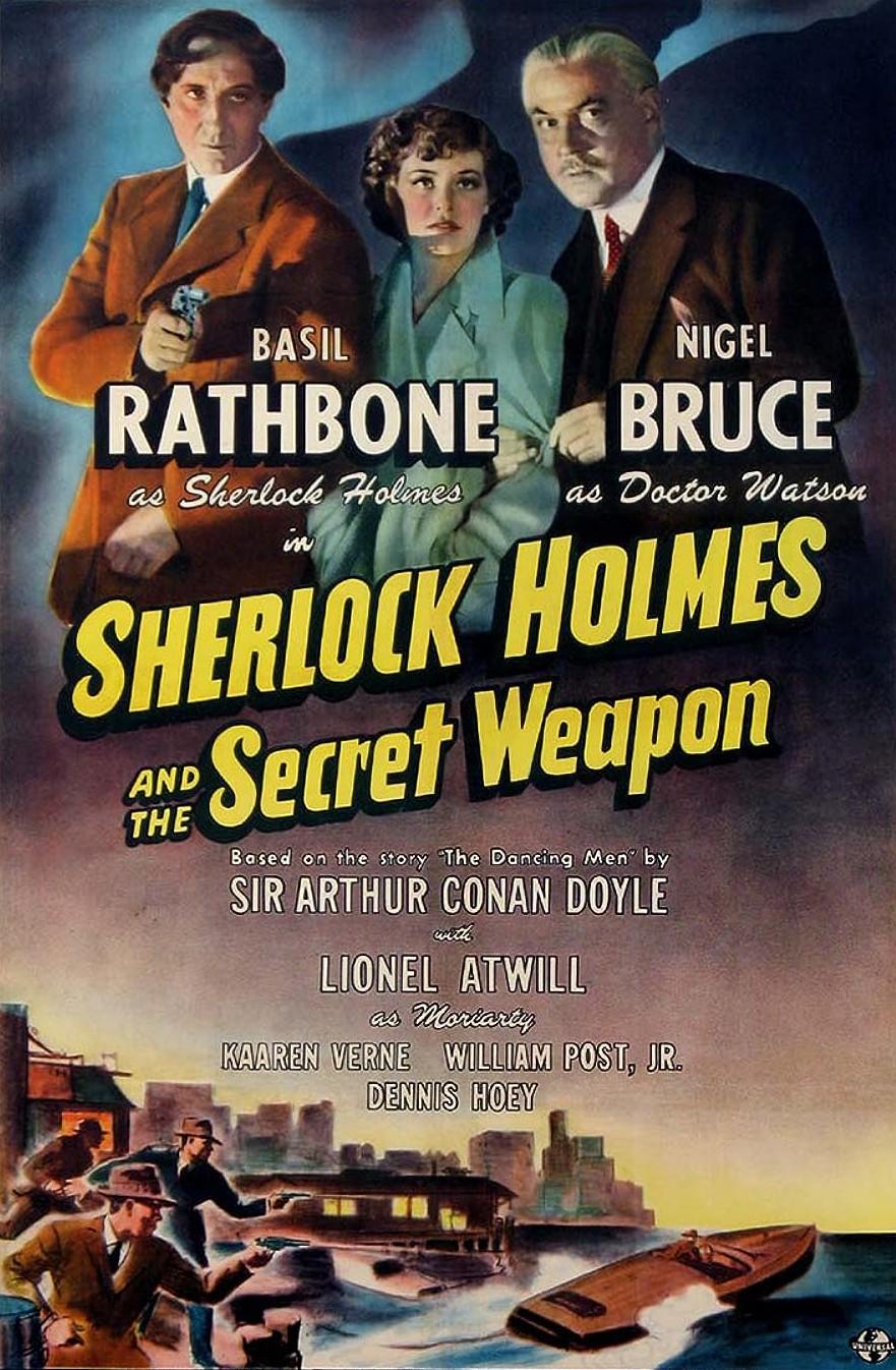Sherlock Holmes and the Secret Weapon (1942) Cover