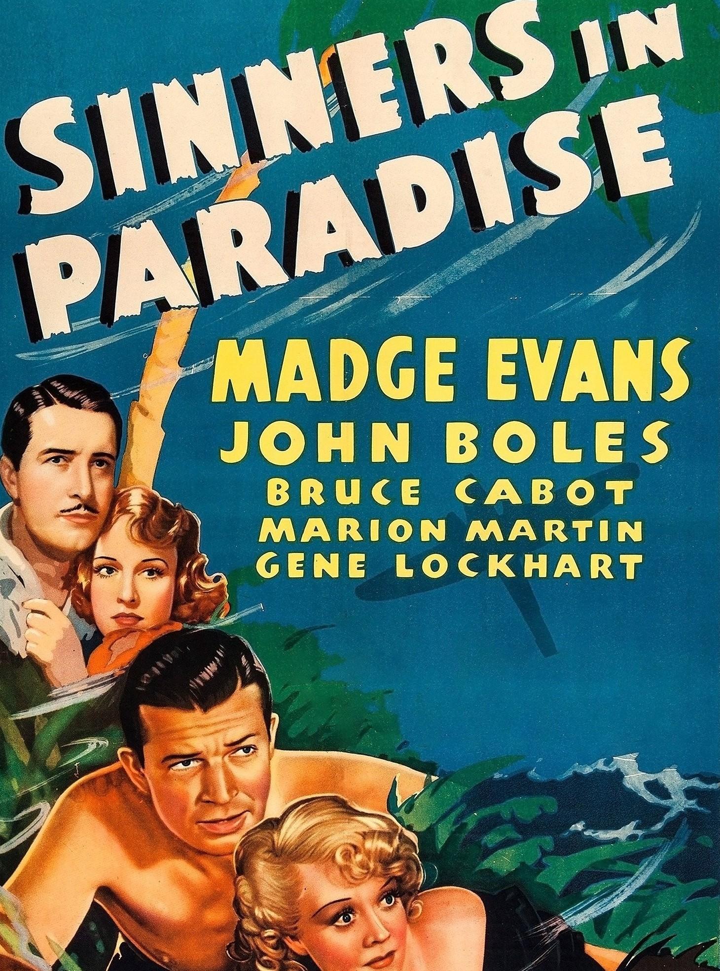 Sinners in Paradise (1938) Cover