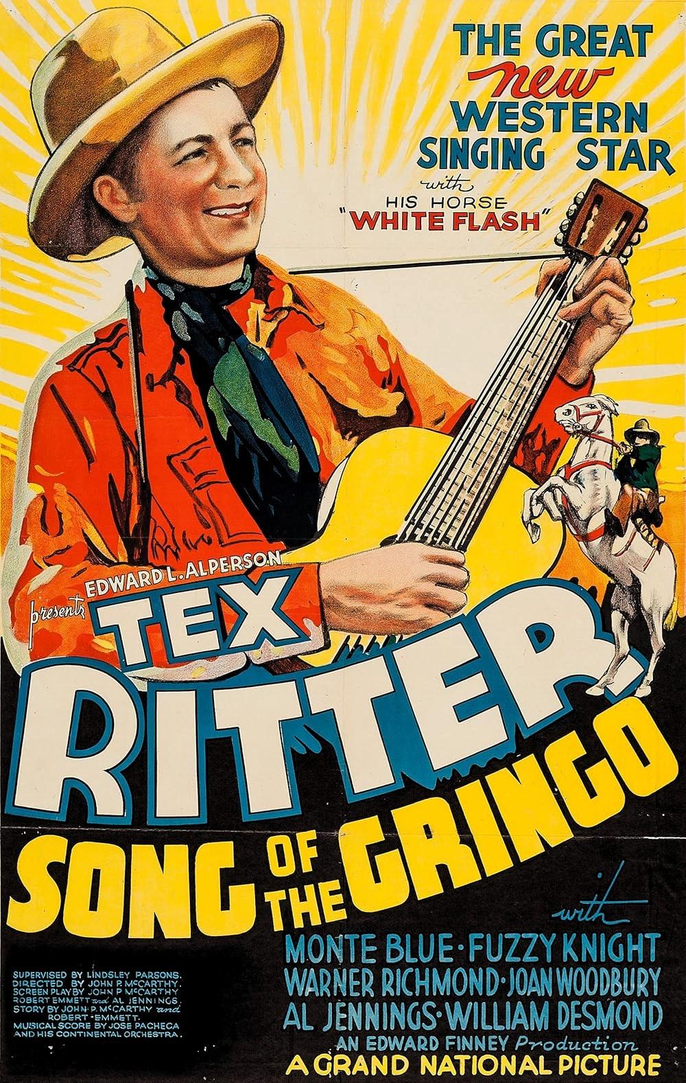 Song of the Gringo (1936) Cover