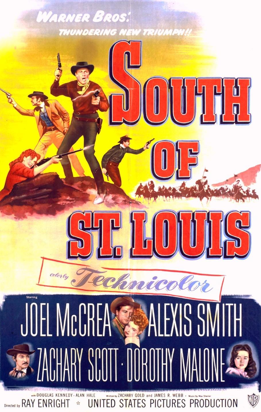 South of St. Louis (1949) Cover