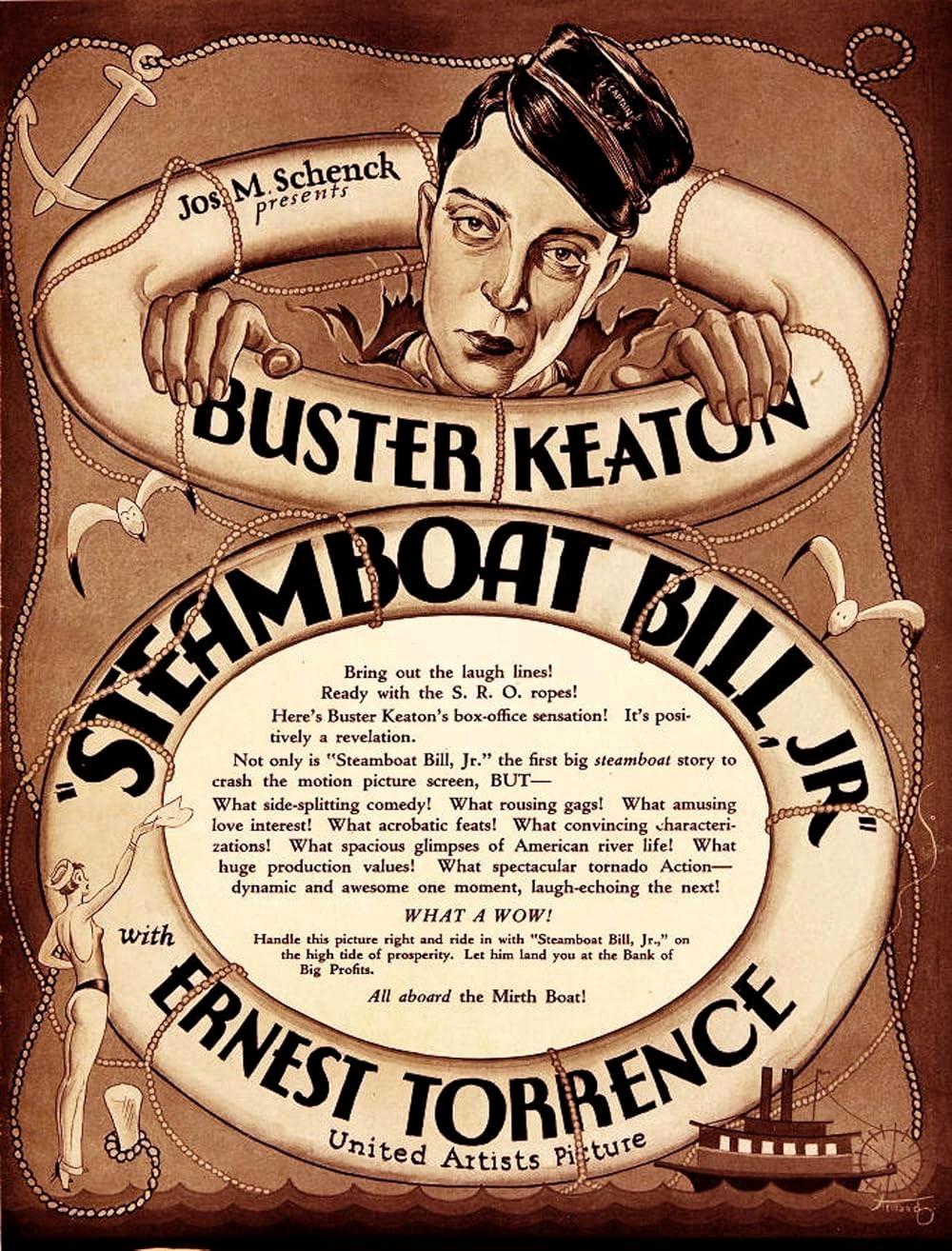 Steamboat Bill, Jr. (1928) Cover