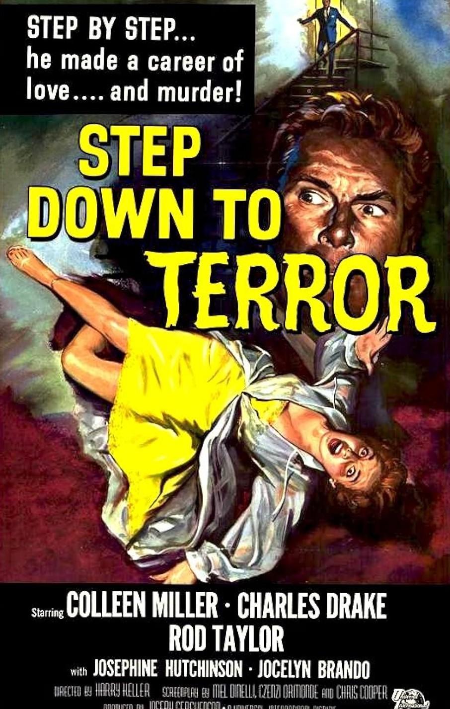 Step Down to Terror (1958) Cover