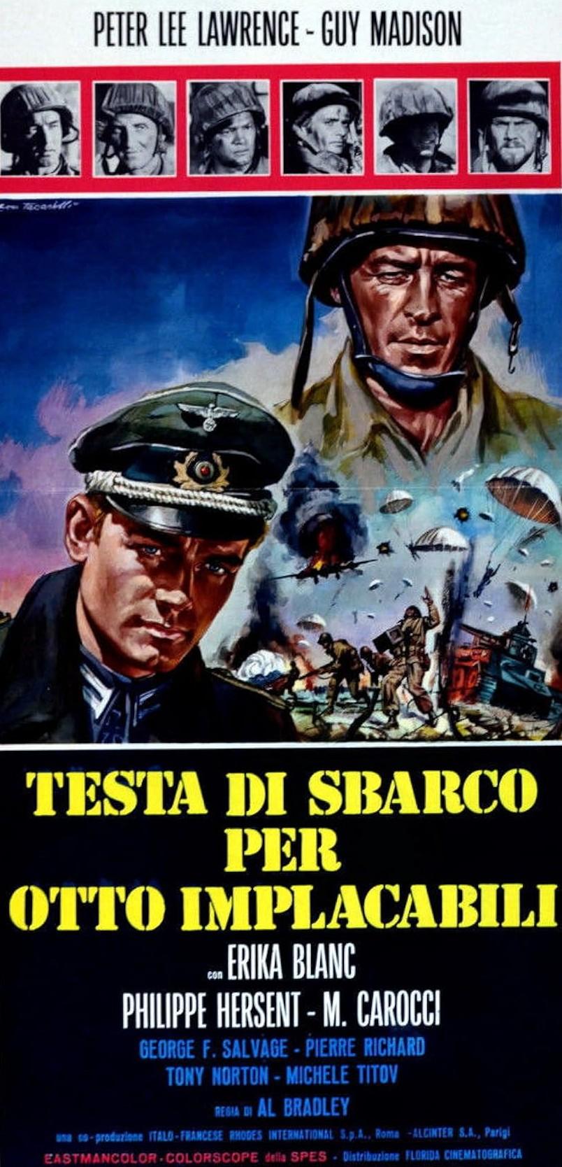 Testa di sbarco per otto implacabili (1968) Cover