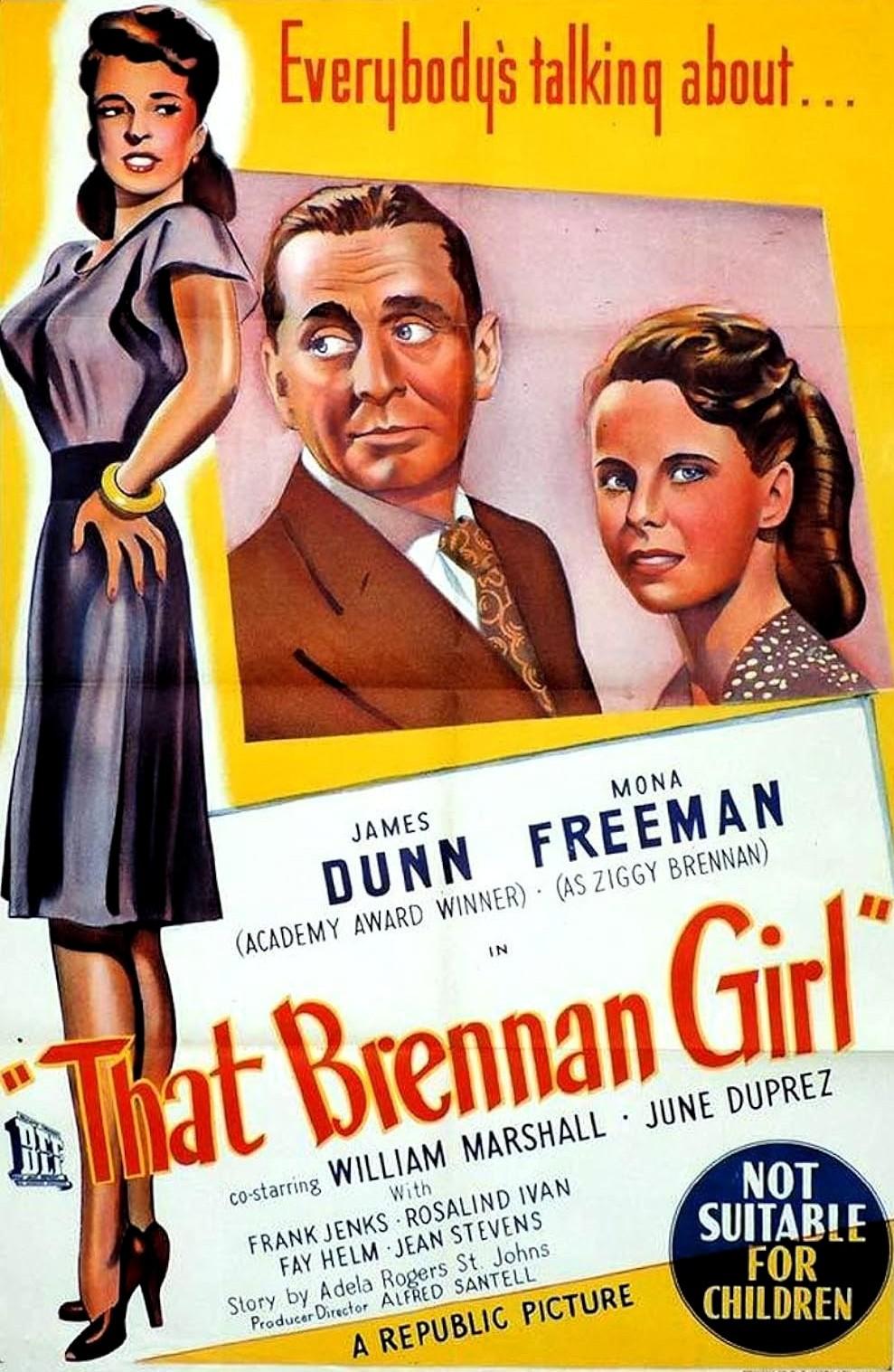 That Brennan Girl (1946) Cover