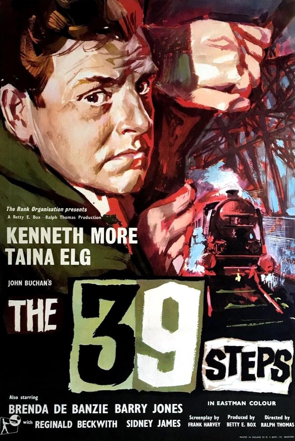 The 39 Steps (1959) Cover