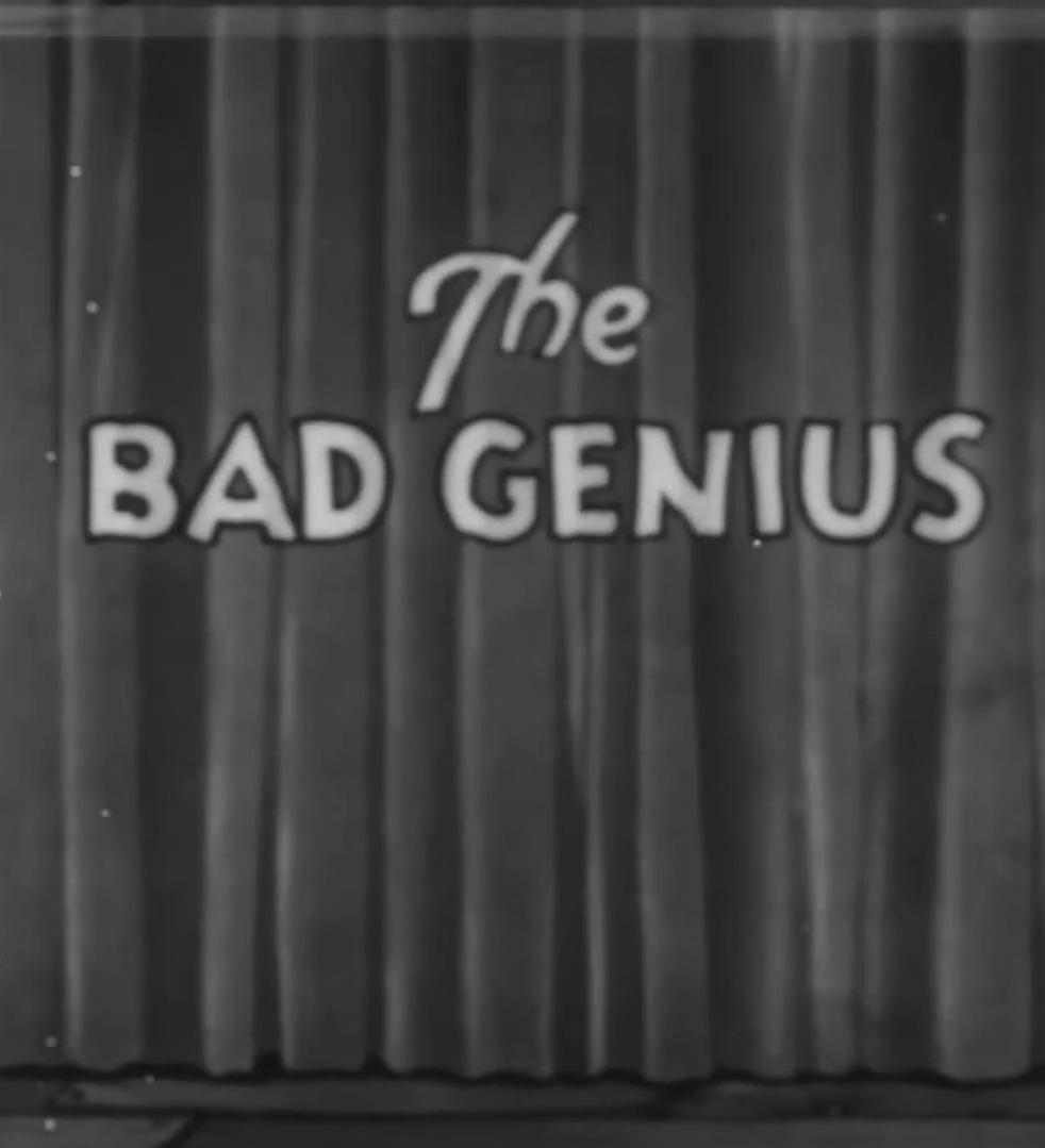 The Bad Genius (1932) Cover