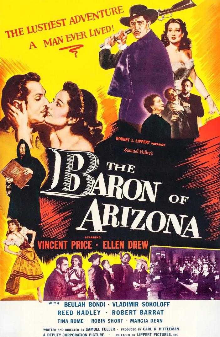 The Baron of Arizona (1950) Cover