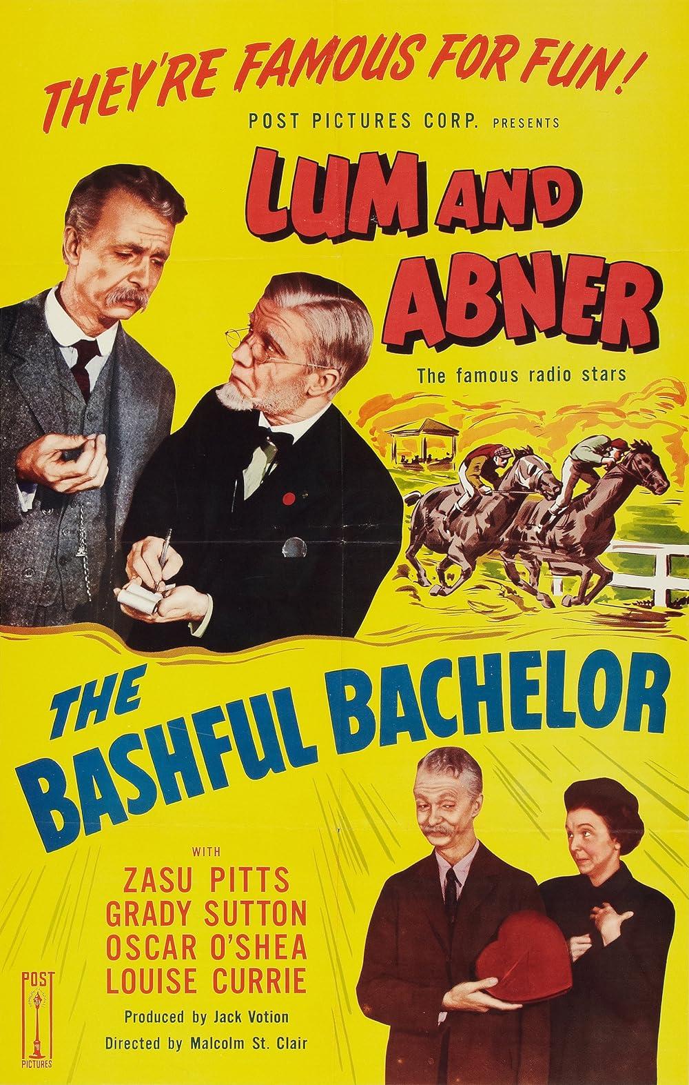 The Bashful Bachelor (1942) Cover