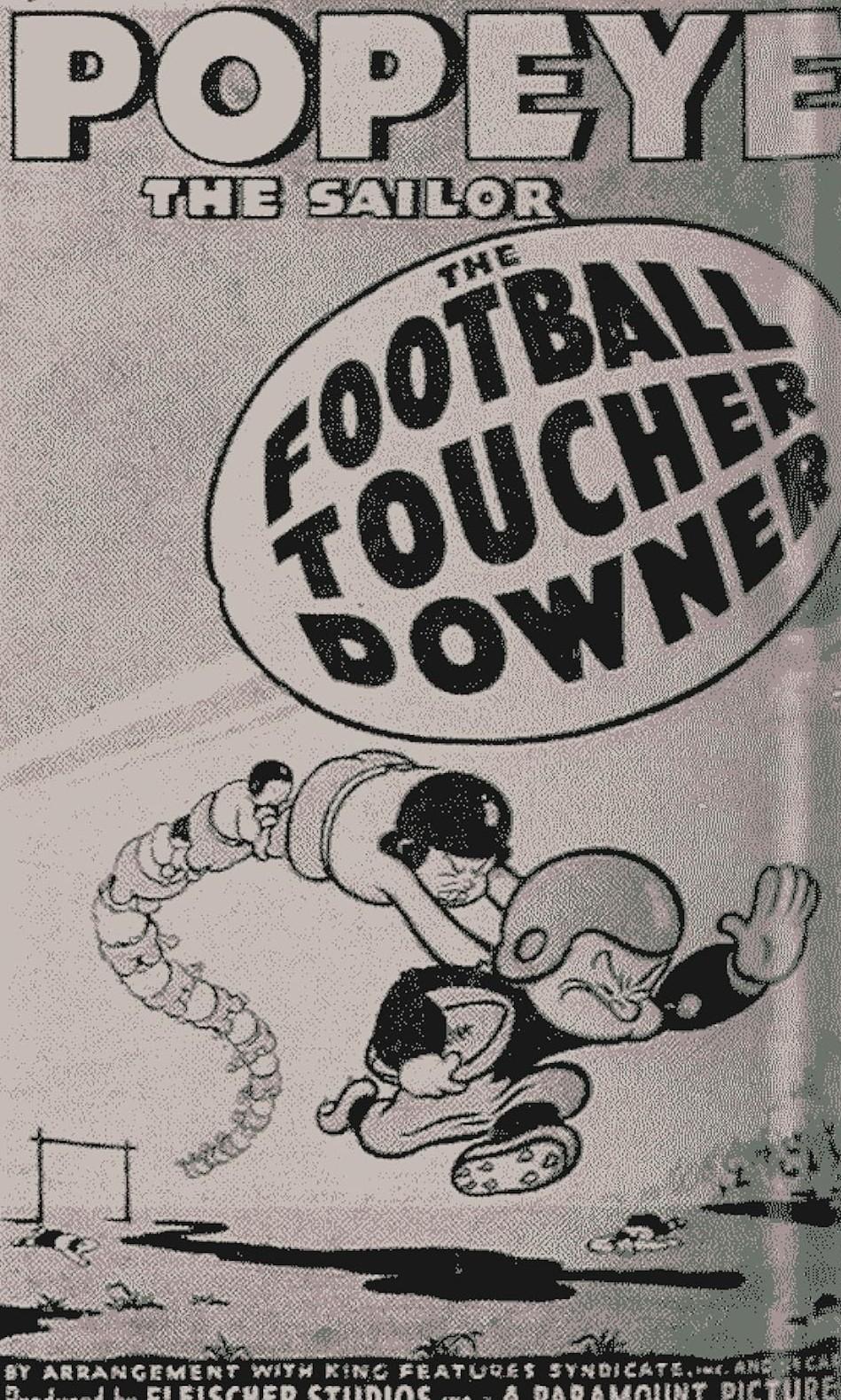 The Football Toucher Downer (1937) Cover