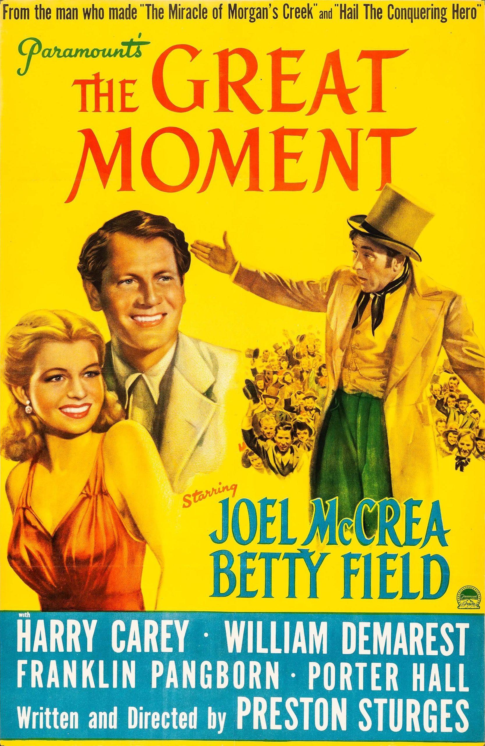 The Great Moment (1944) Cover