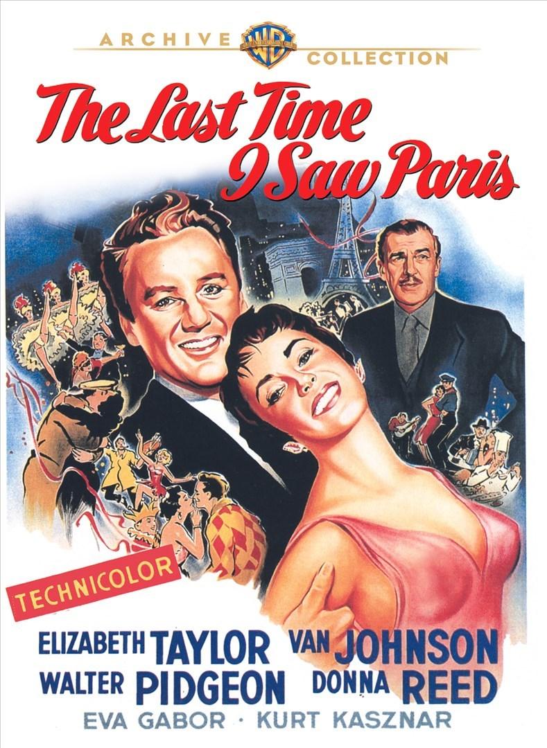 The Last Time I Saw Paris (1954) Cover