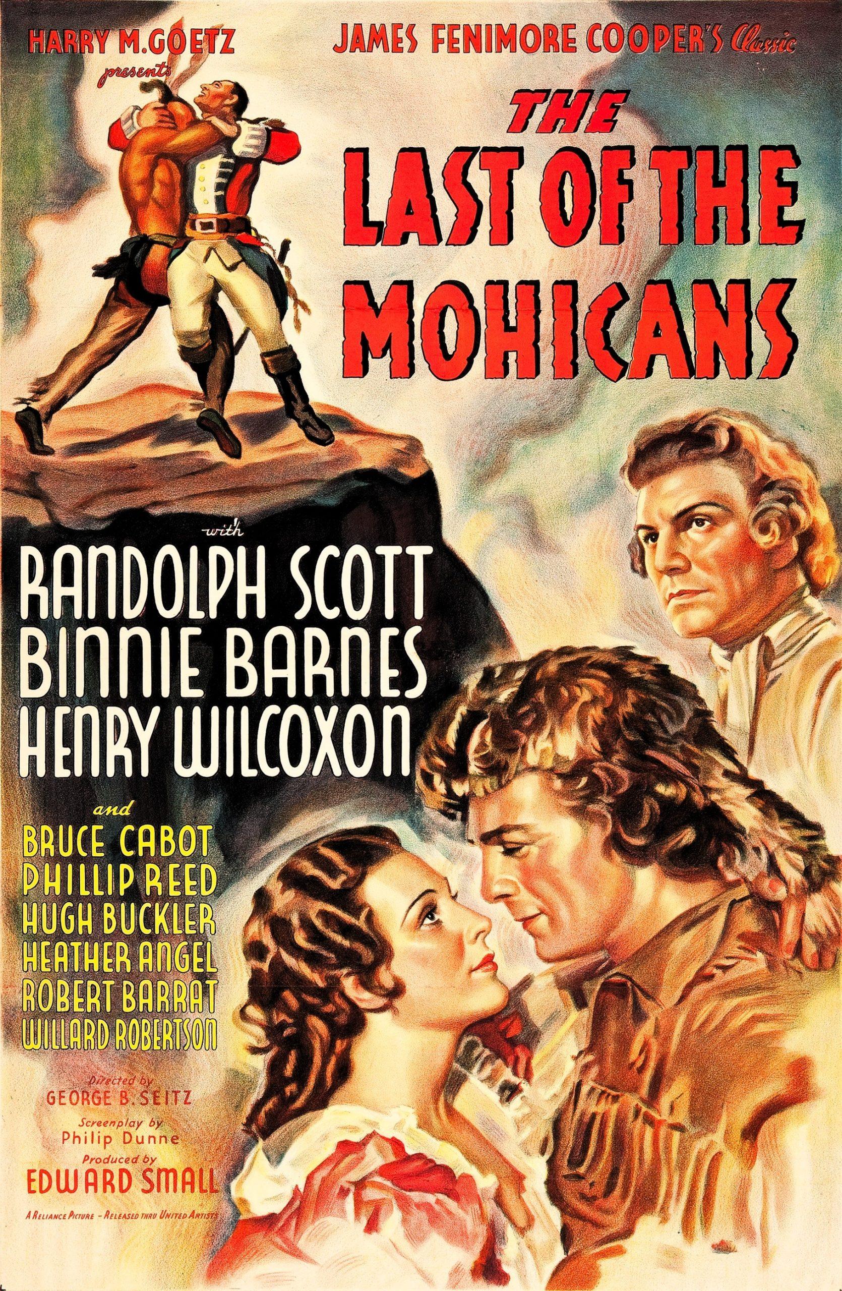 The Last of the Mohicans (1920) Cover