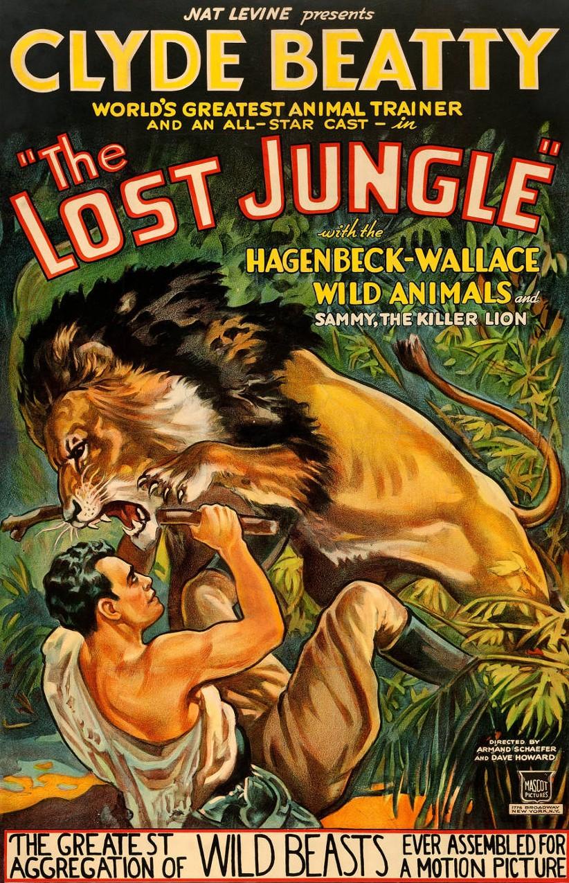 The Lost Jungle (1934) Cover
