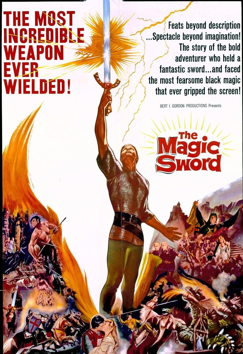 The Magic Sword (1962) Cover