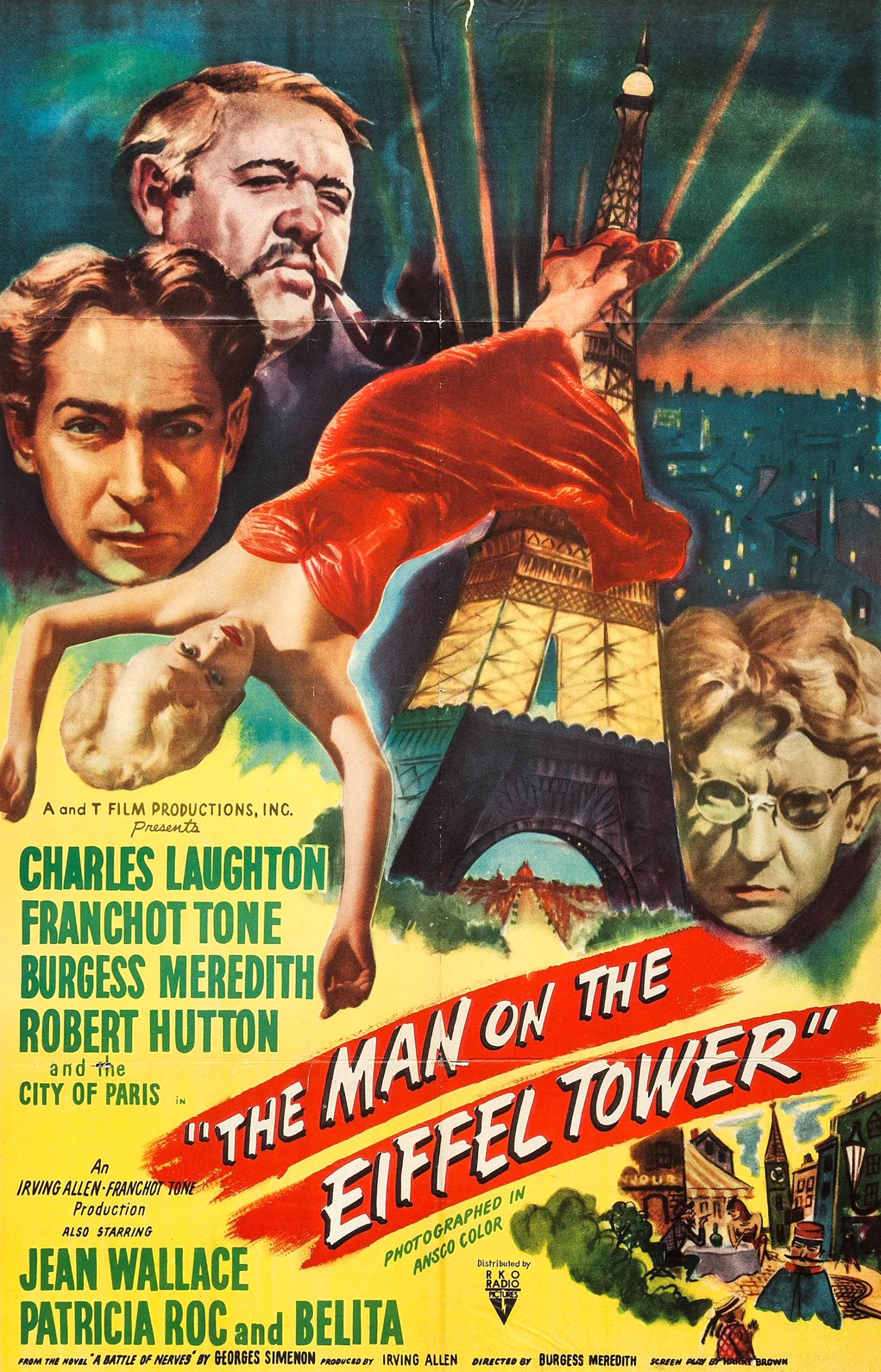 The Man on the Eiffel Tower (1949) Cover