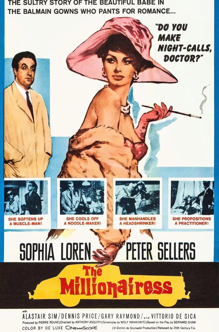 The Millionairess (1960) Cover