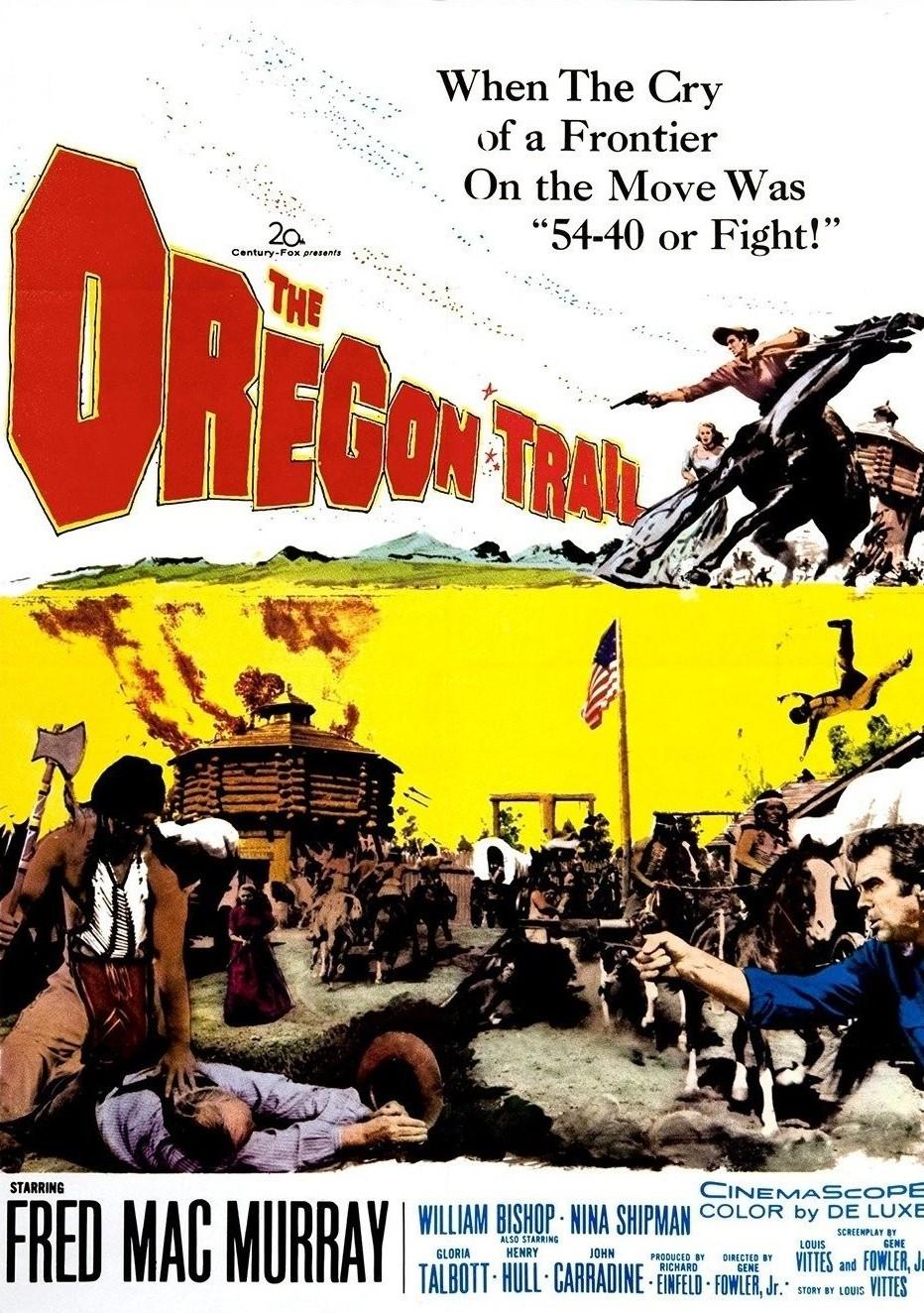 The Oregon Trail (1959) Cover