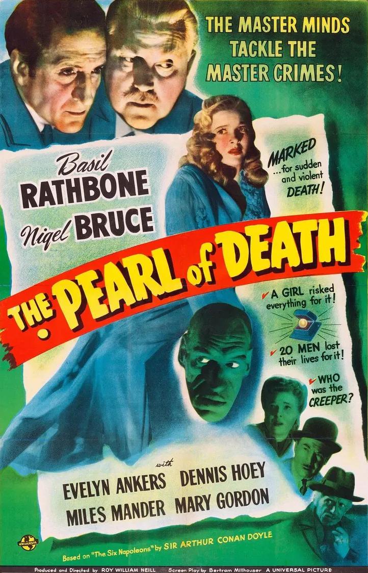 The Pearl of Death (1944) Cover