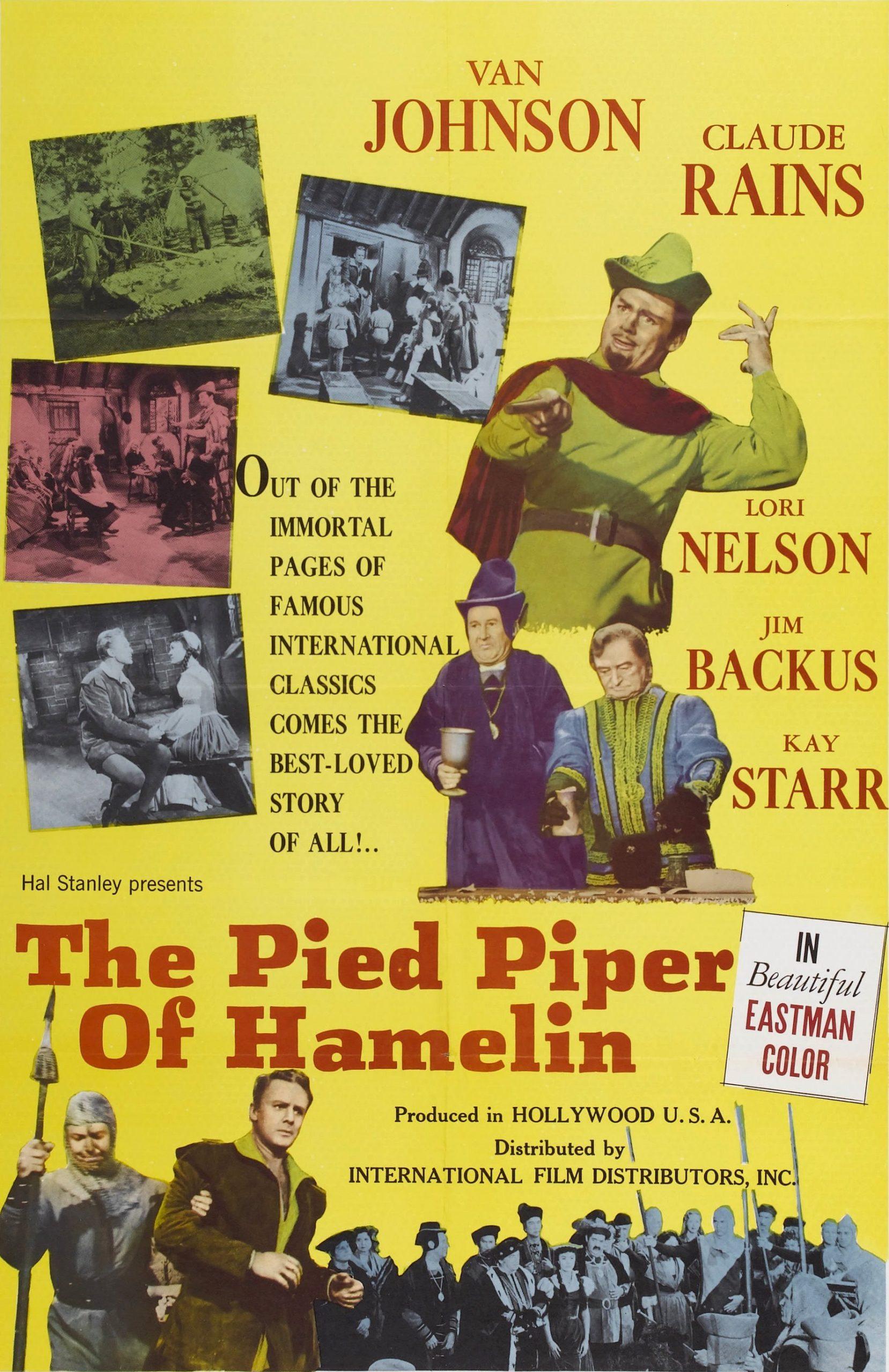 The Pied Piper of Hamelin (1957) Cover
