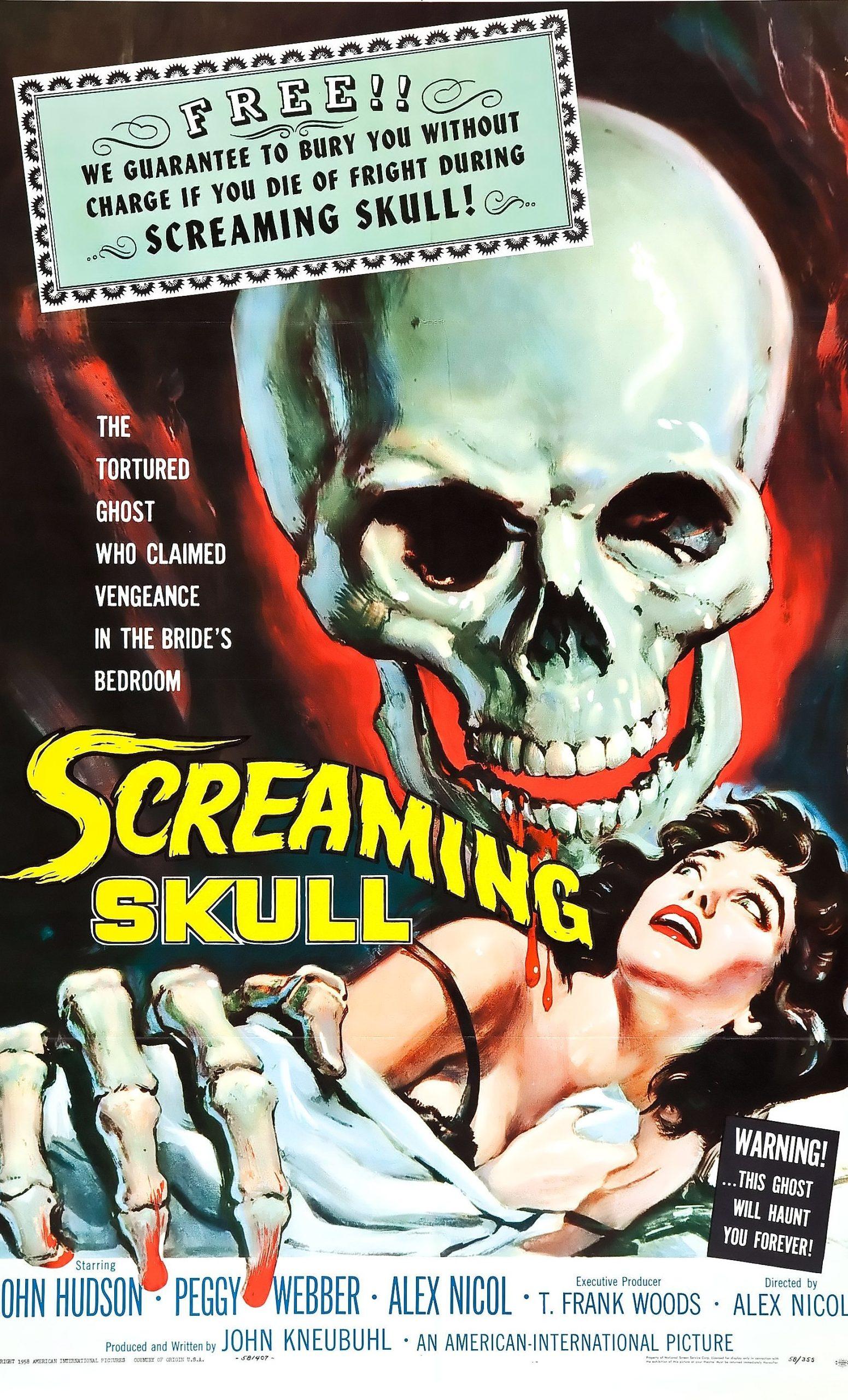 The Screaming Skull (1958) Cover