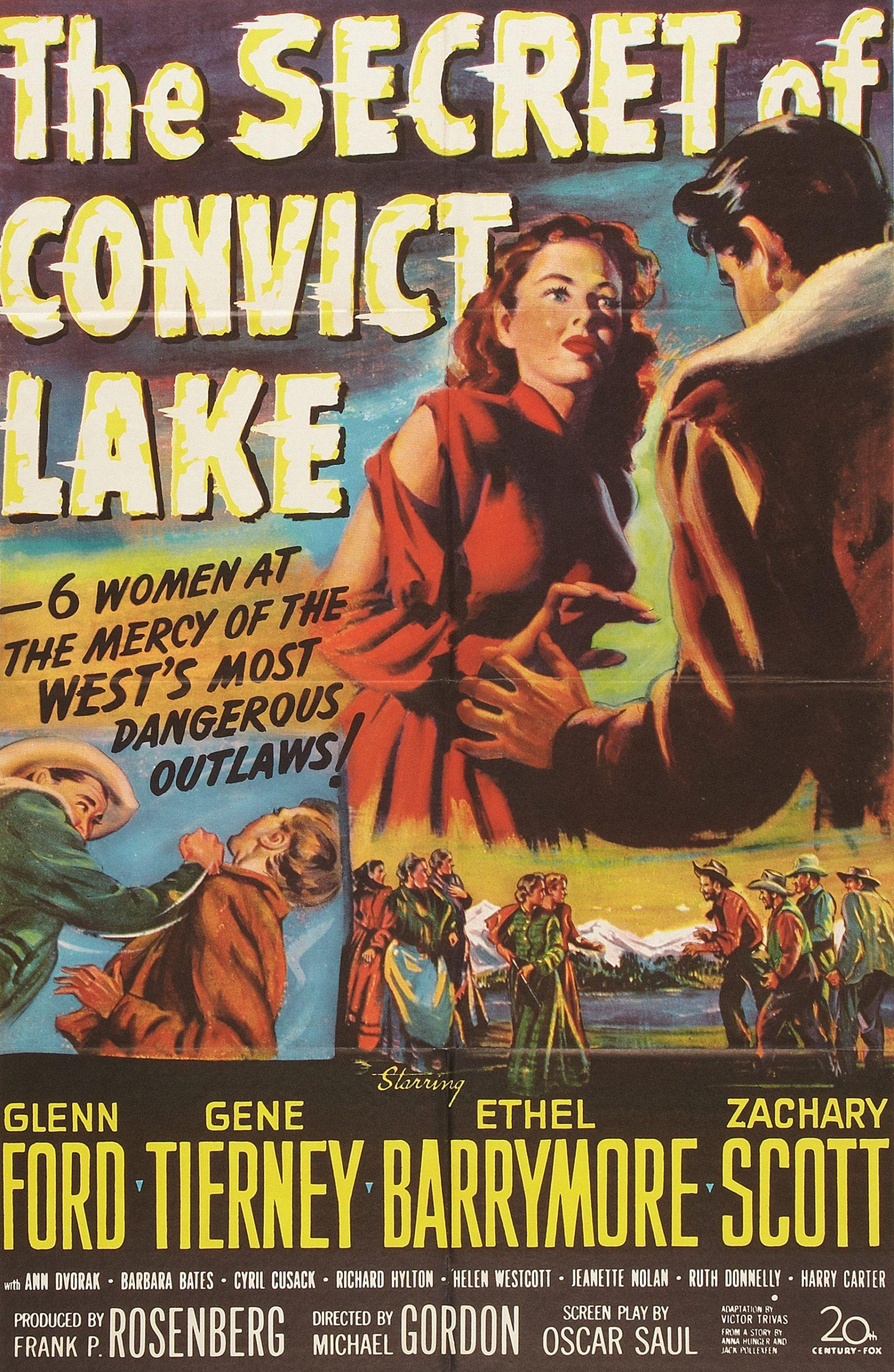 The Secret of Convict Lake (1951) Cover