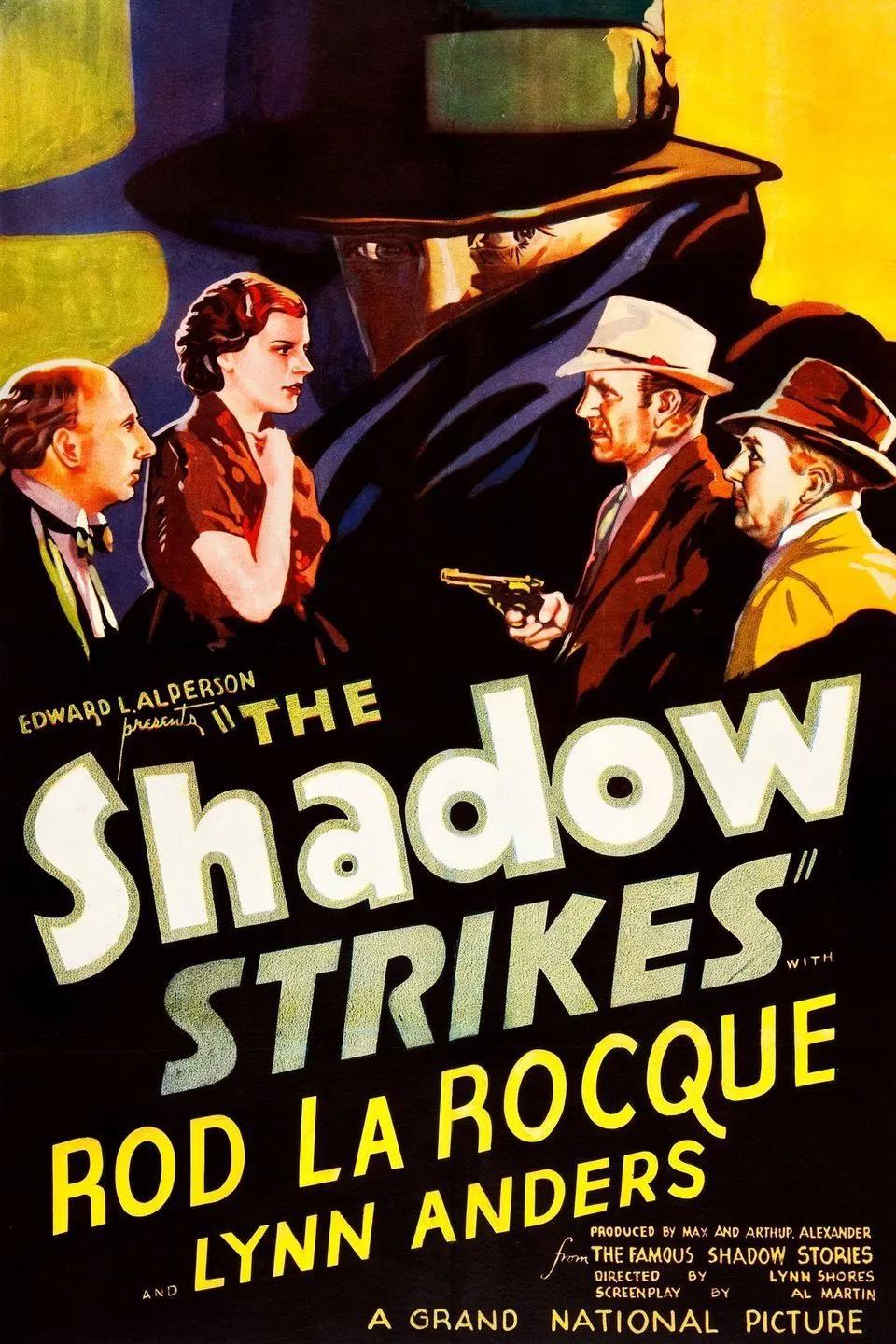 The Shadow Strikes (1937) Cover
