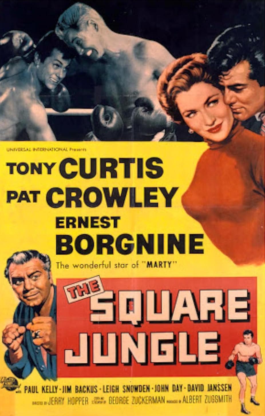 The Square Jungle (1955) Cover