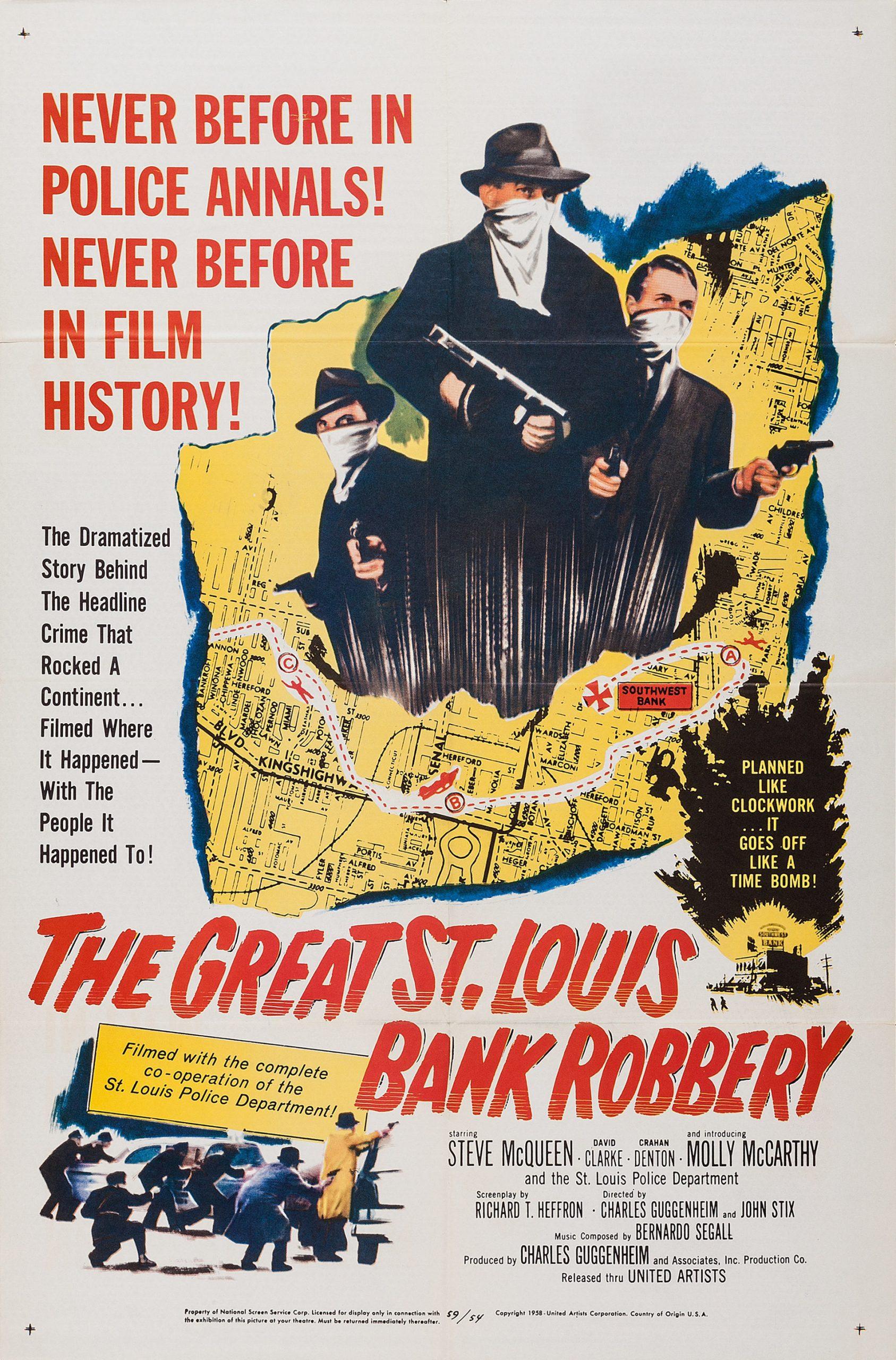 The St. Louis Bank Robbery (1959) Cover