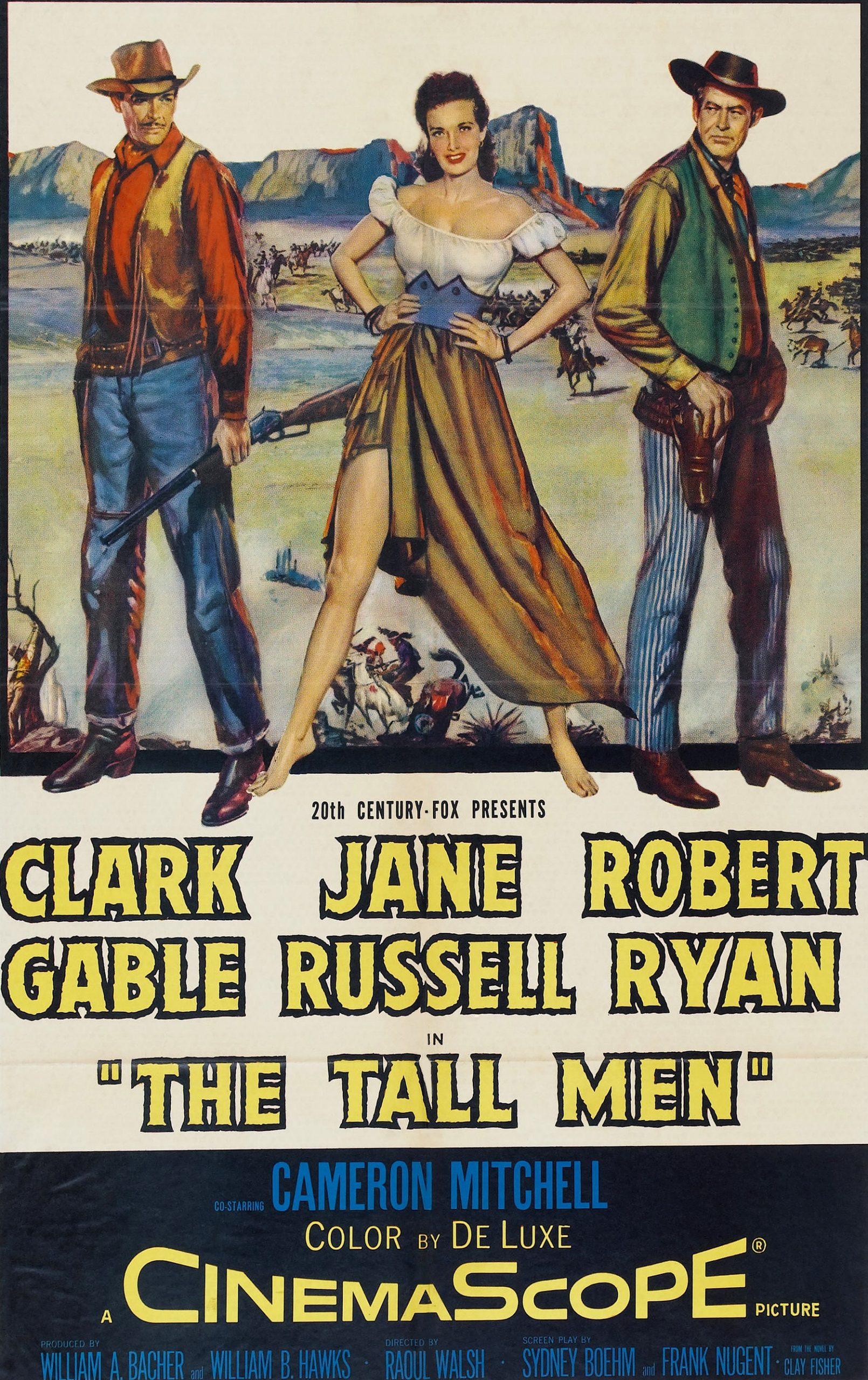 The Tall Men (1955) Cover