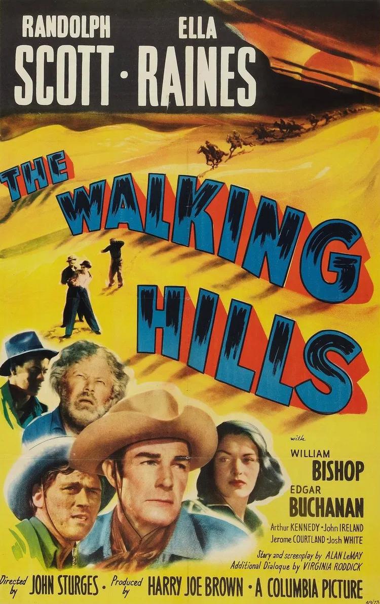 The Walking Hills (1949) Cover