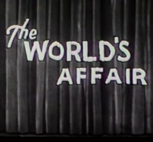 The World’s Affair (1933) Cover