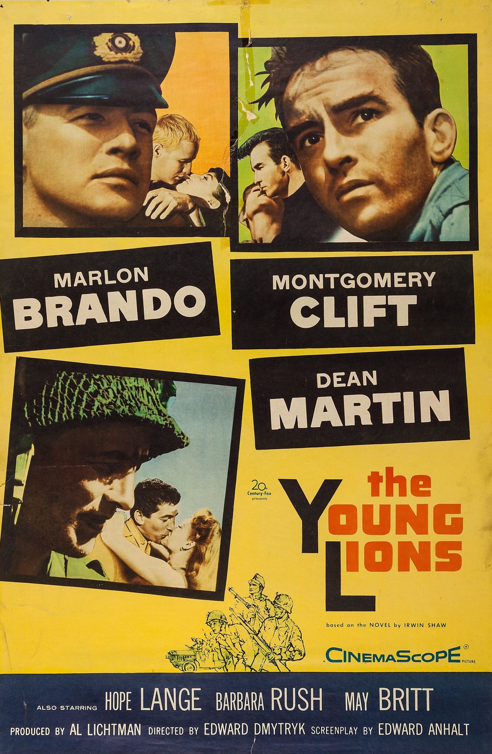 The Young Lions (1958) Cover