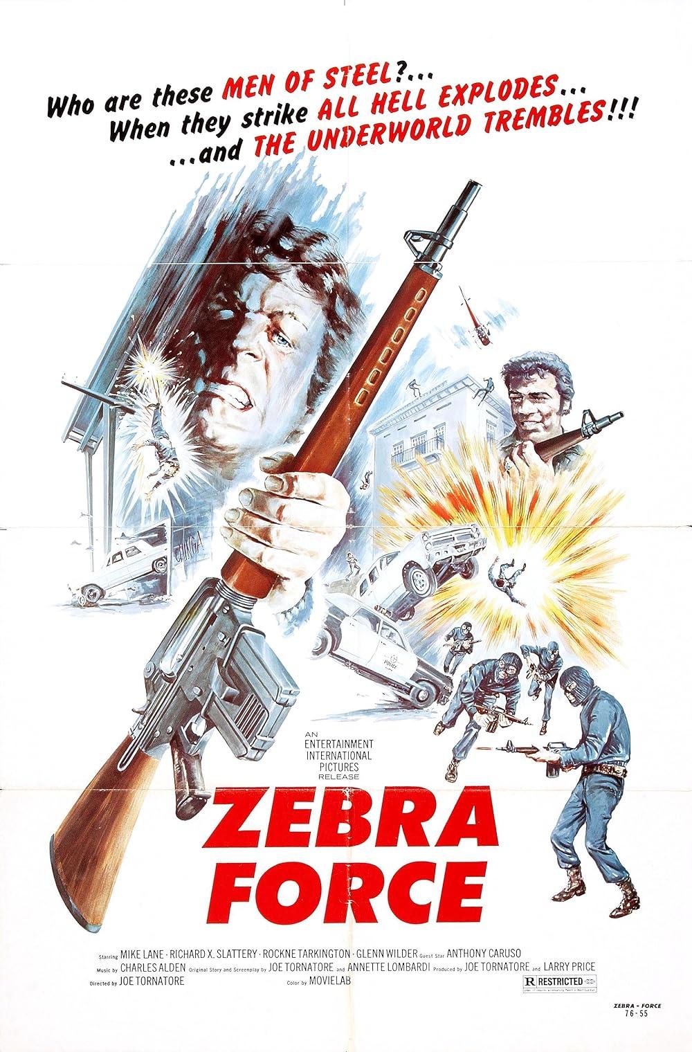 The Zebra Force (1976) Cover