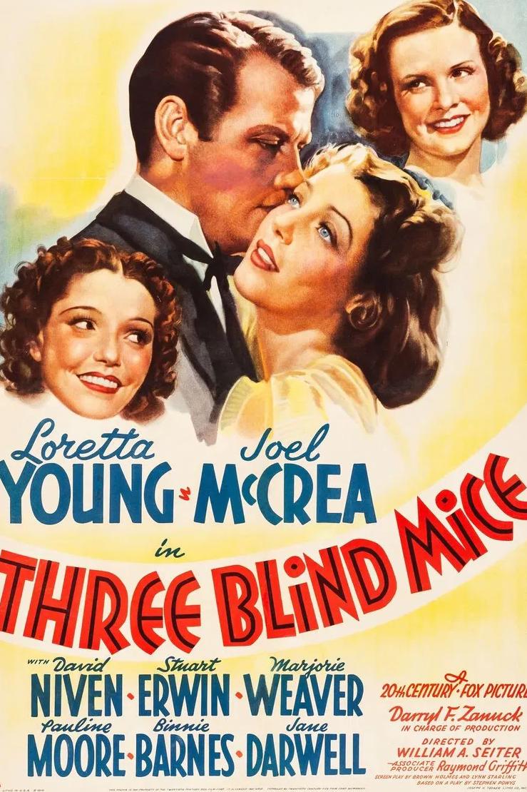 Three Blind Mice (1938) Cover