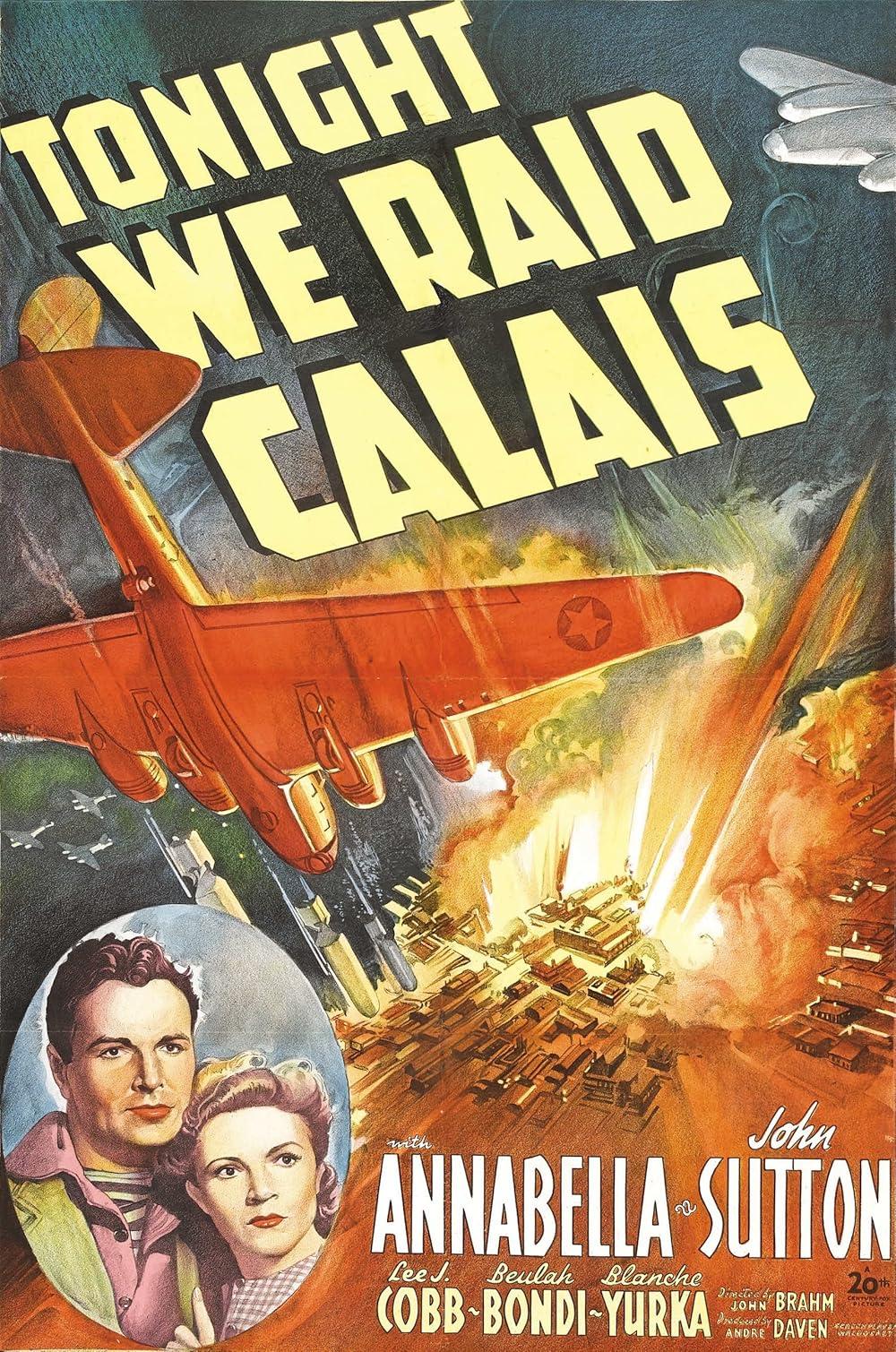 Tonight We Raid Calais (1943) Cover